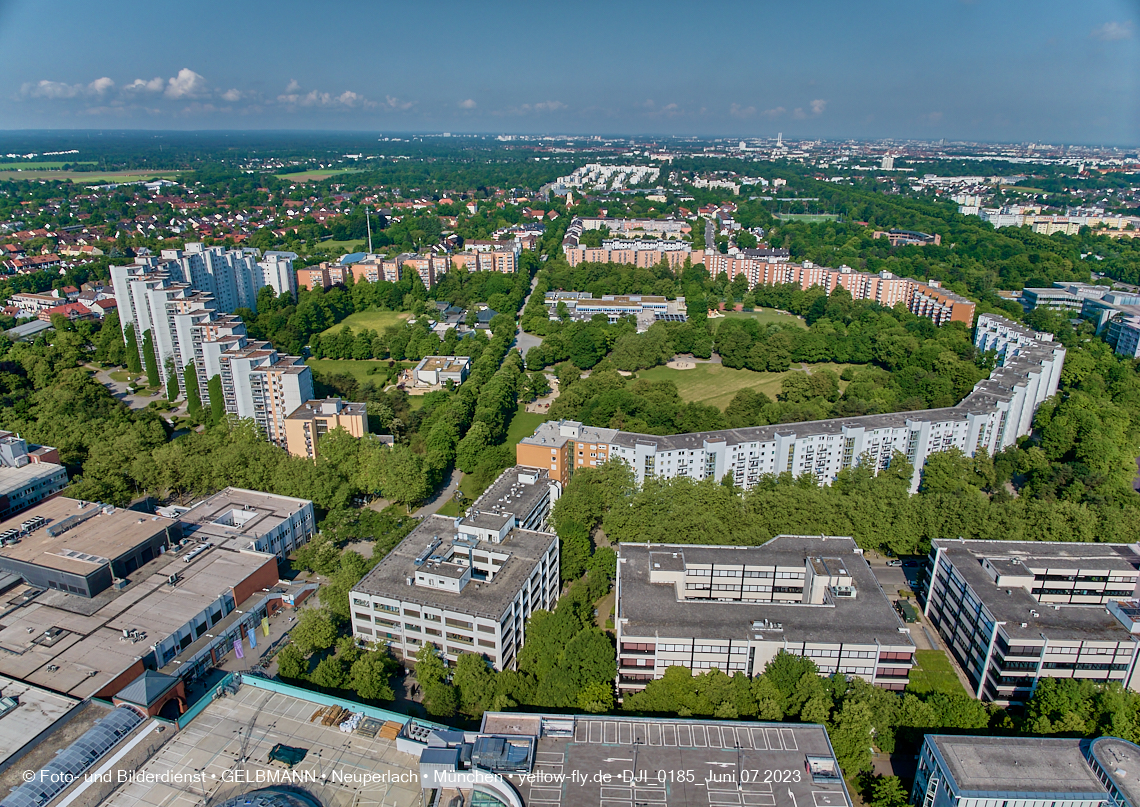 07.06.2023 - Perlach Plaza, PEP, Rentenversicherung, Wohnring, WACKER-Chemie in Neuperlach